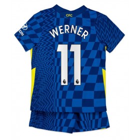 Maillot/Tenue Chelsea Timo Werner 11 Enfant Domicile 2021/2022